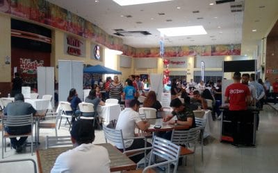 Exitosa Feria del Empleo Canacintra en Plaza Carranza