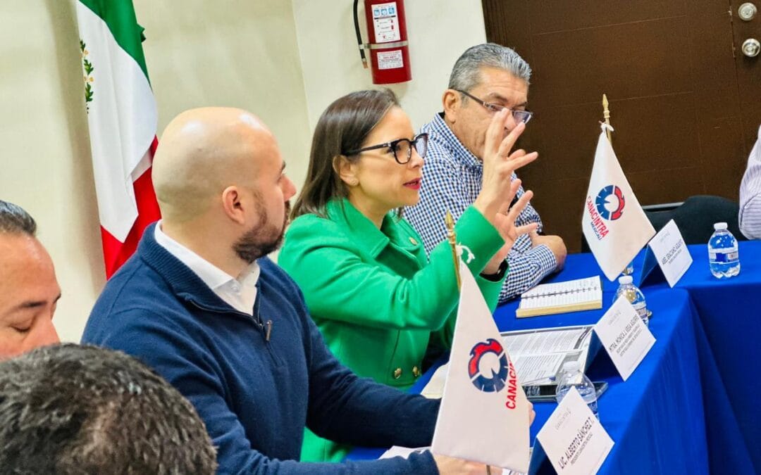 Acuerdan programas de actualización para empresas en materia ambiental Secretaría de Medio Ambiente y CANACINTRA Mexicali.