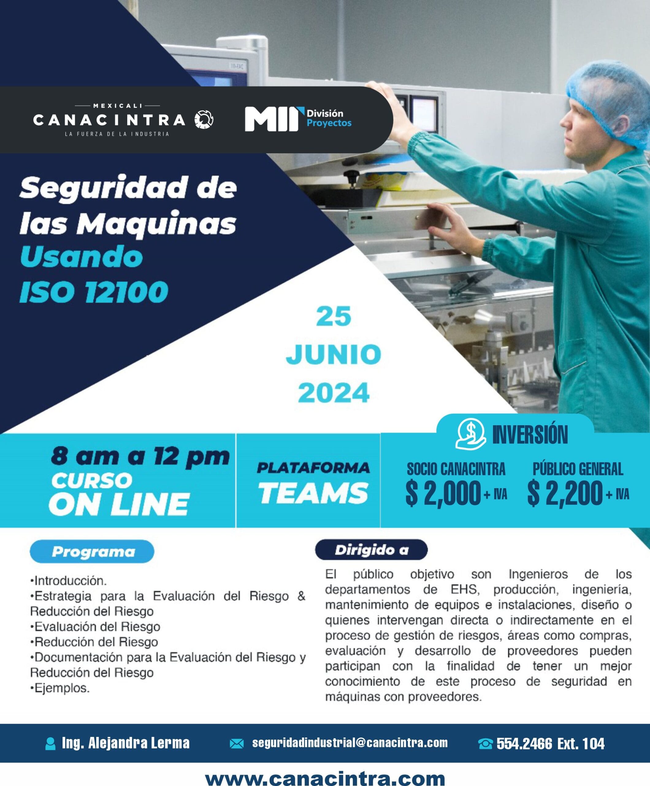 Seguridad de las máquinas usando ISO 12100
