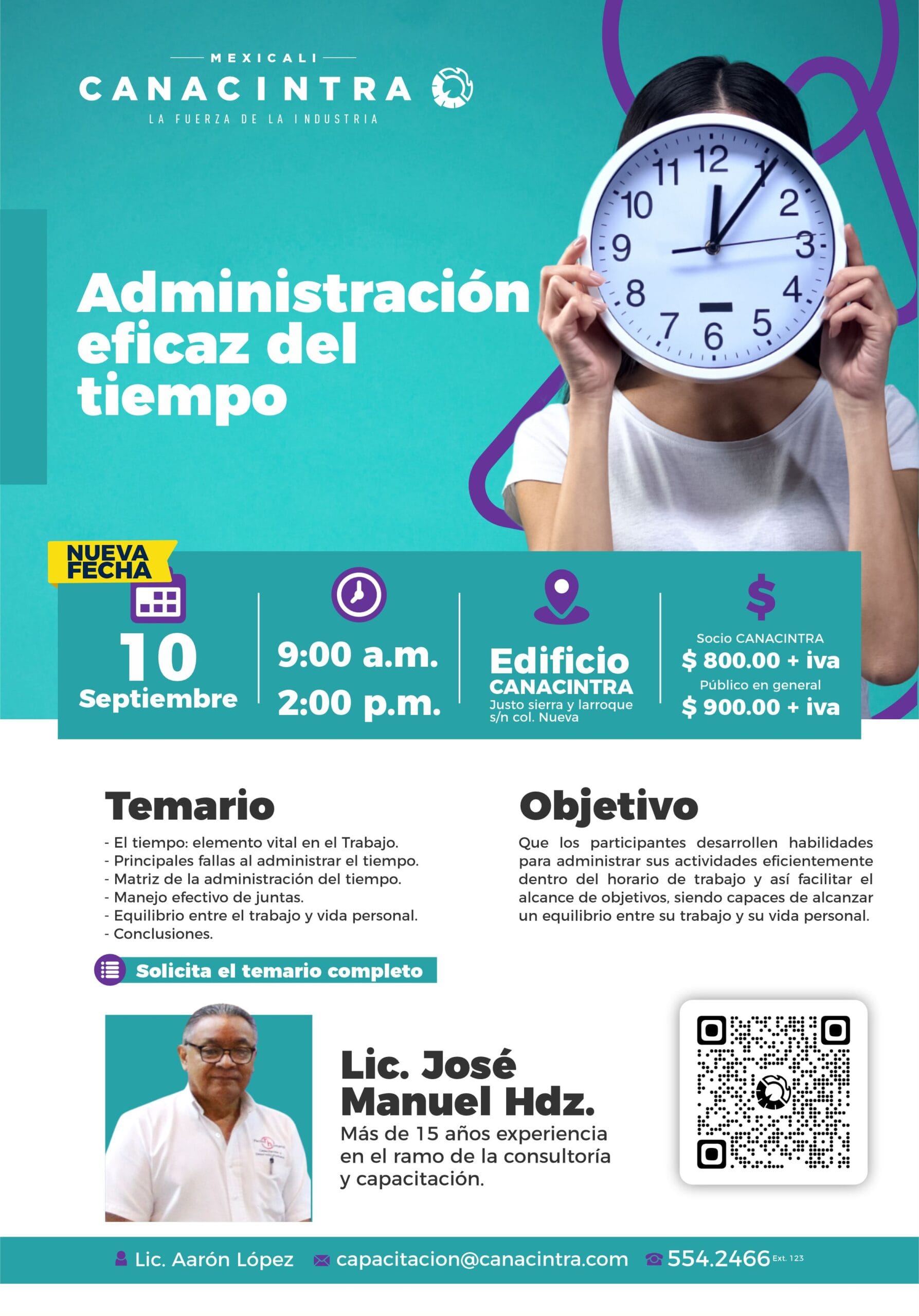 ADMINISTRACIÓN EFICAZ DEL TIEMPO