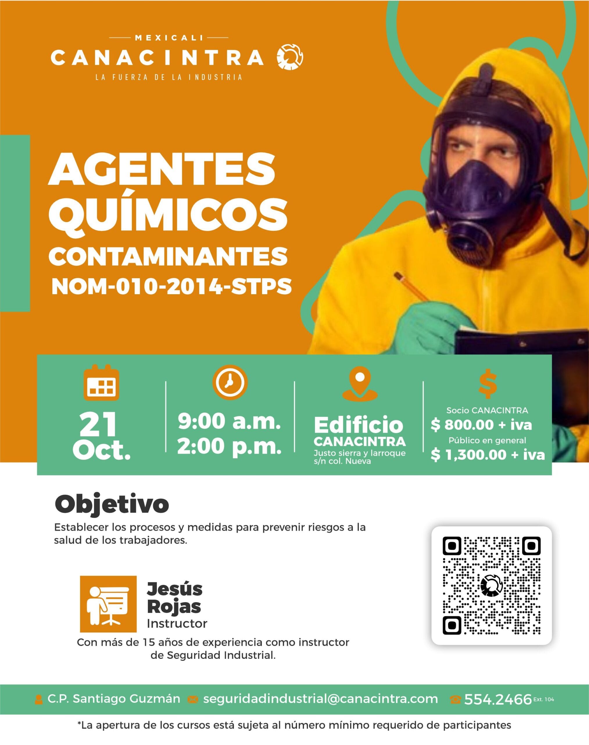 AGENTES QUÍMICOS CONTAMINANTES NOM-010-2014-STPS