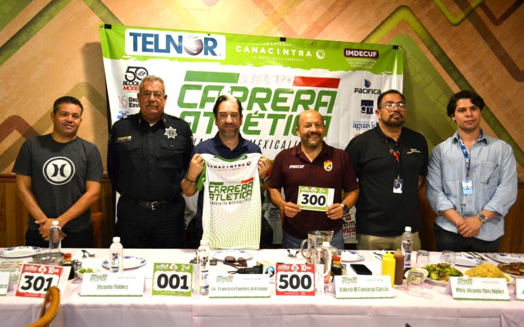 INVITA CANACINTRA MEXICALI A LA 13VA. CARRERA ATLÉTICA 2024
