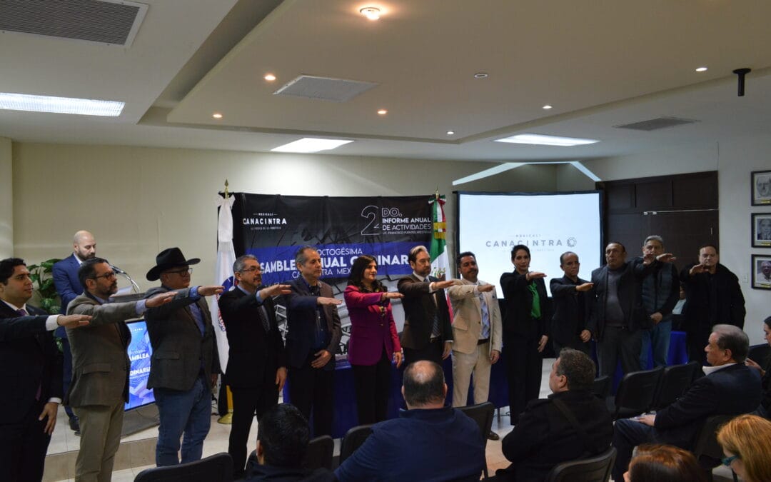 RATIFICAN A FRANCISCO FUENTES ARÉSTEGUI COMO PRESIDENTE DE CANACINTRA MEXICALI