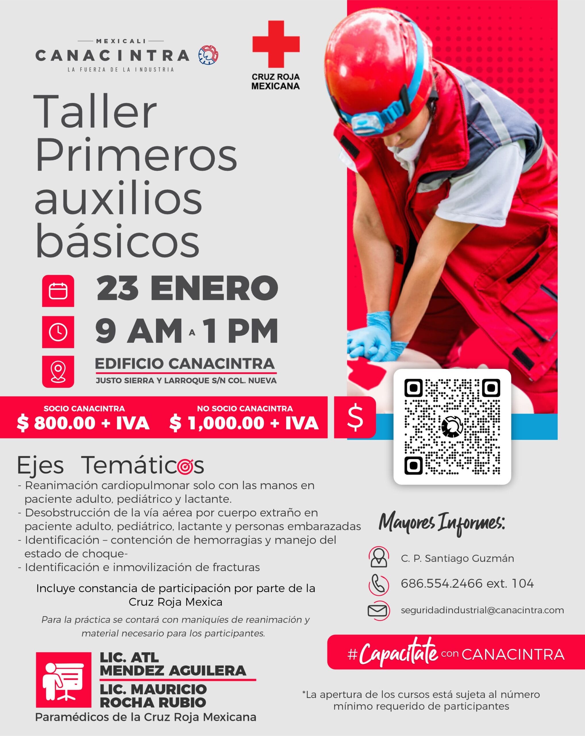 Taller Primeros auxilios básicos