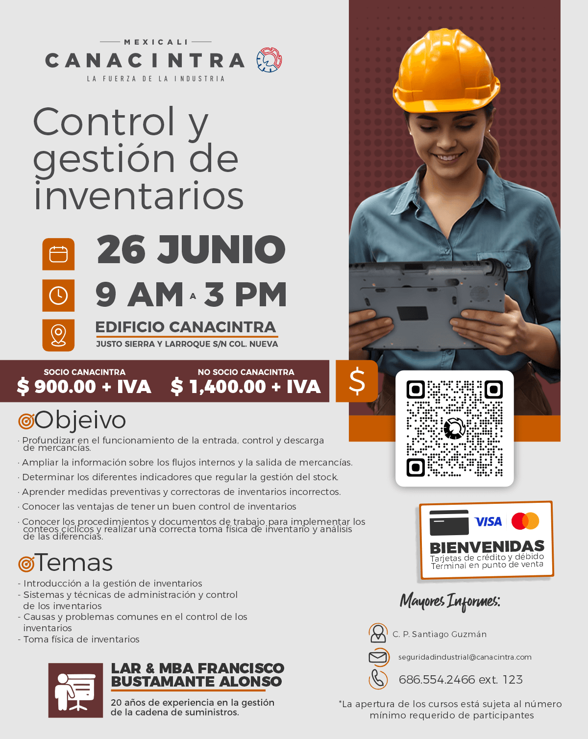 Control y gestión de inventarios