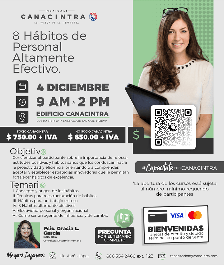 8 Hábitos de Personal Altamente Efectivo.