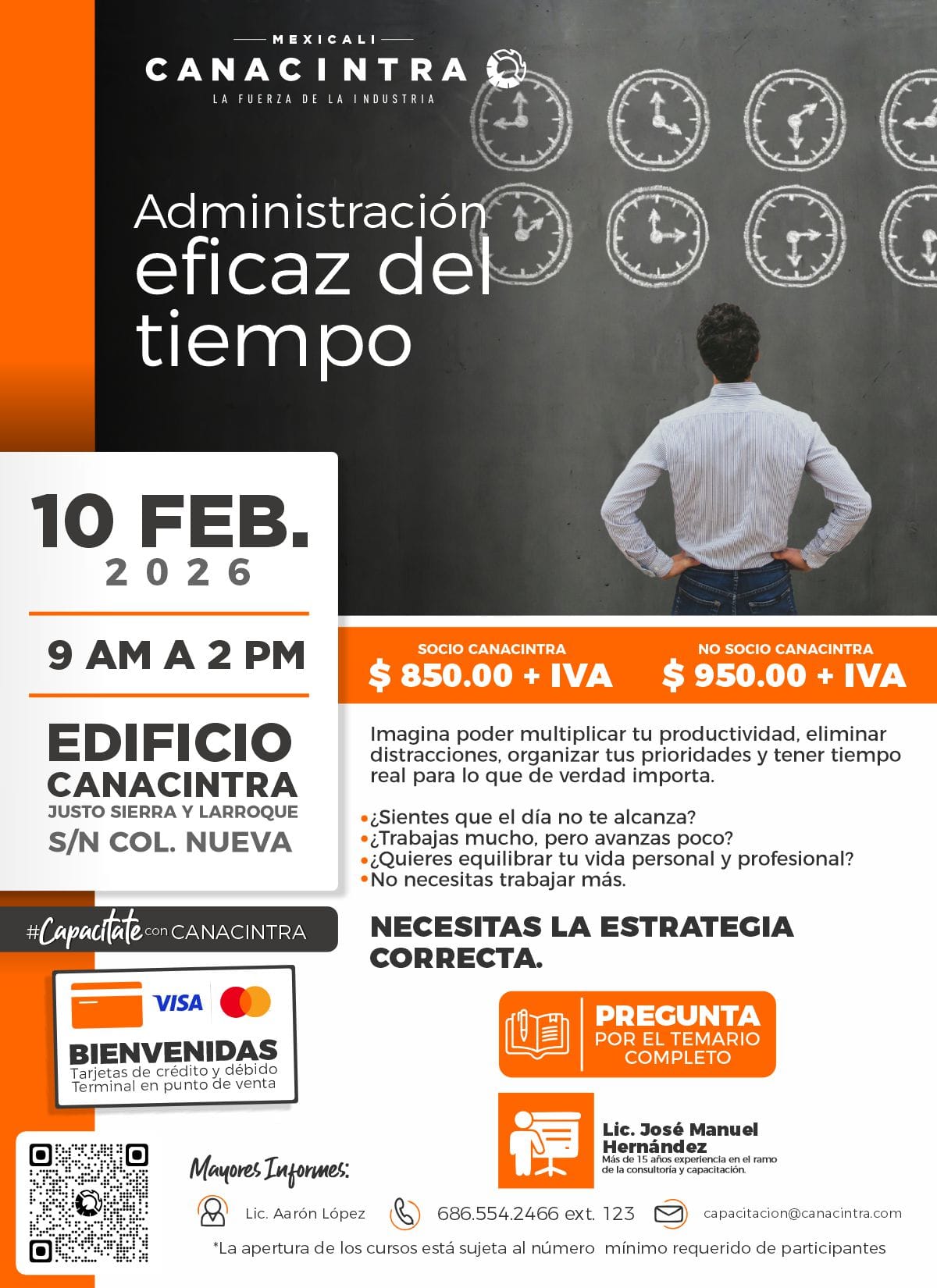 Administración eficaz del tiempo