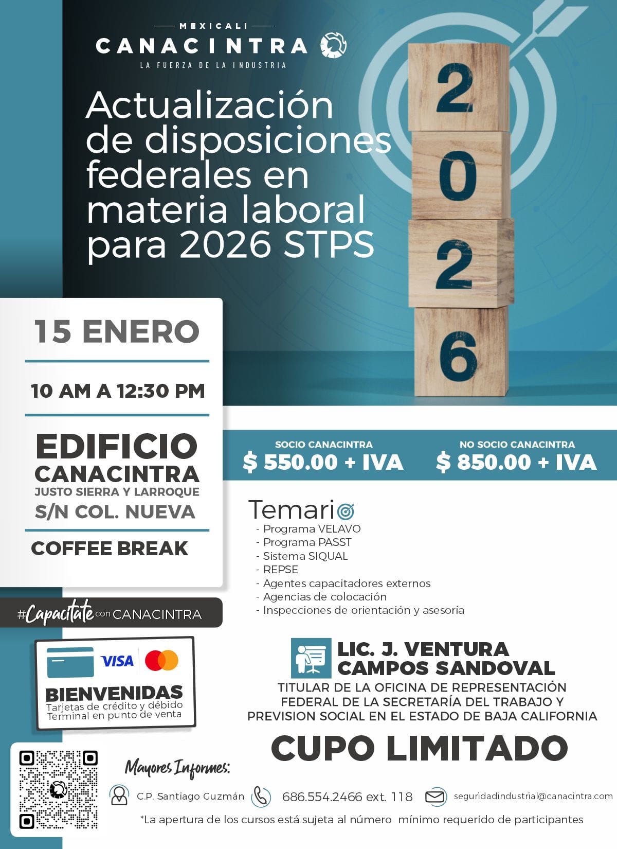 Actualización de disposiciones federales en materia laboral para 2026 STPS