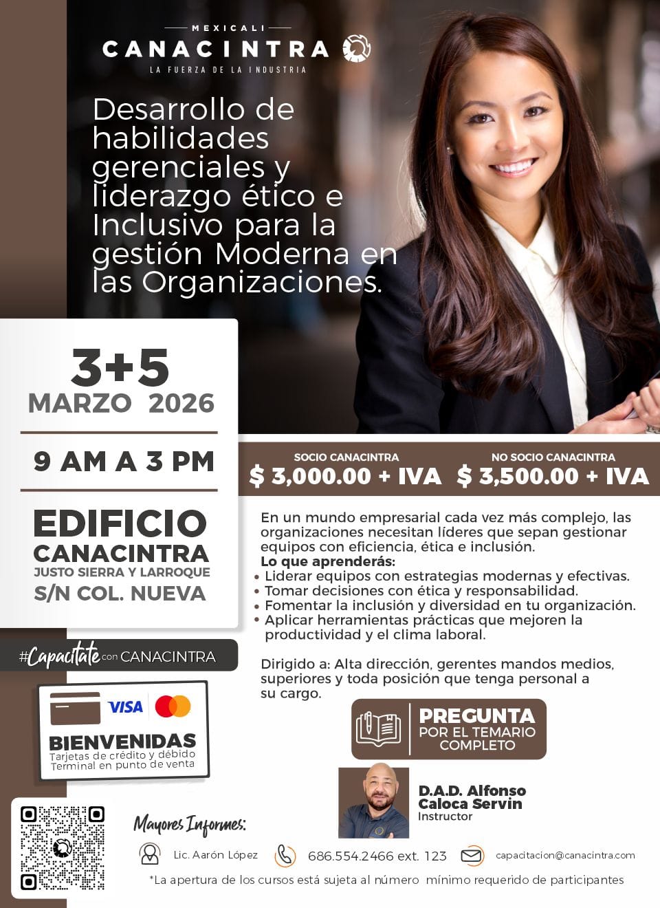 Desarrollo de habilidades gerenciales y liderazgo ético e Inclusivo para la gestión Moderna en las Organizaciones.