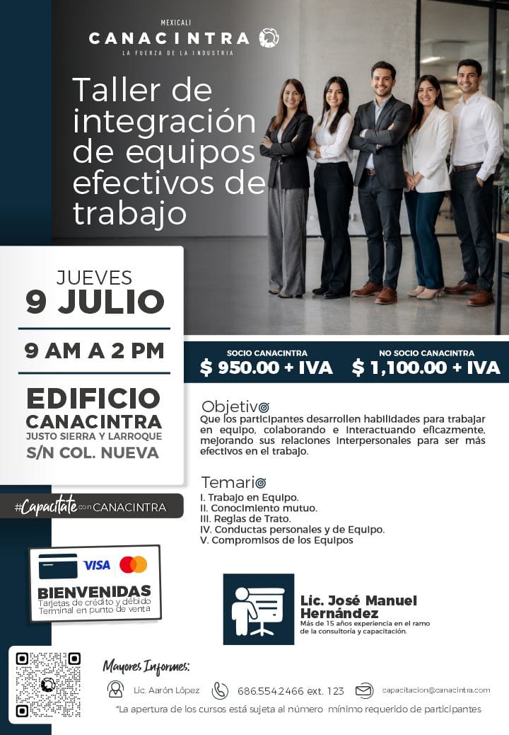 Taller de integración de equipos efectivos de trabajo