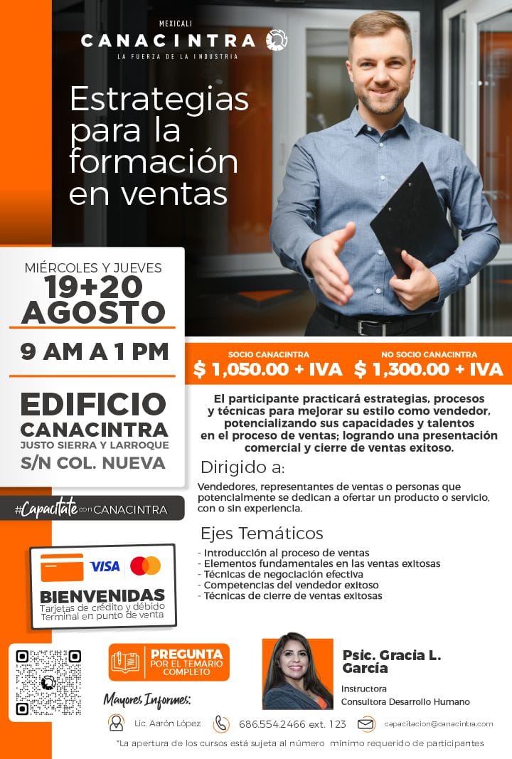 Estrategias para la formación en ventas
