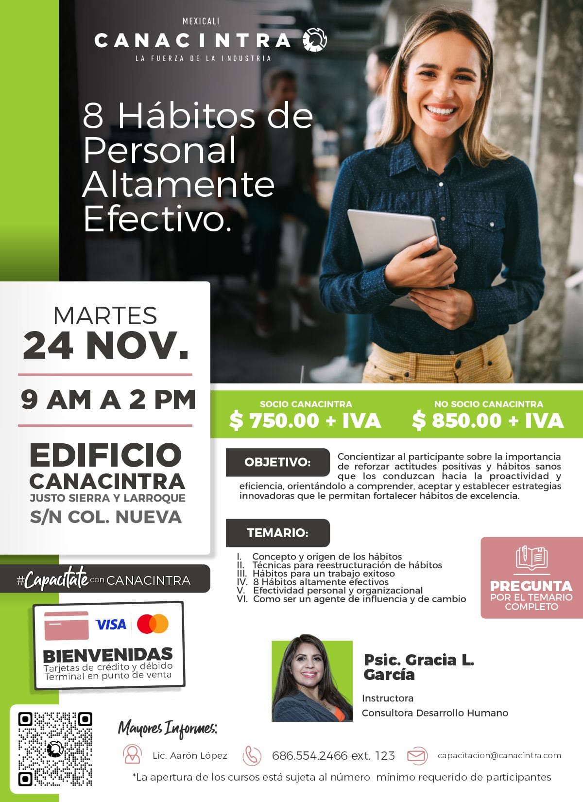 8 Hábitos de Personal Altamente Efectivo.
