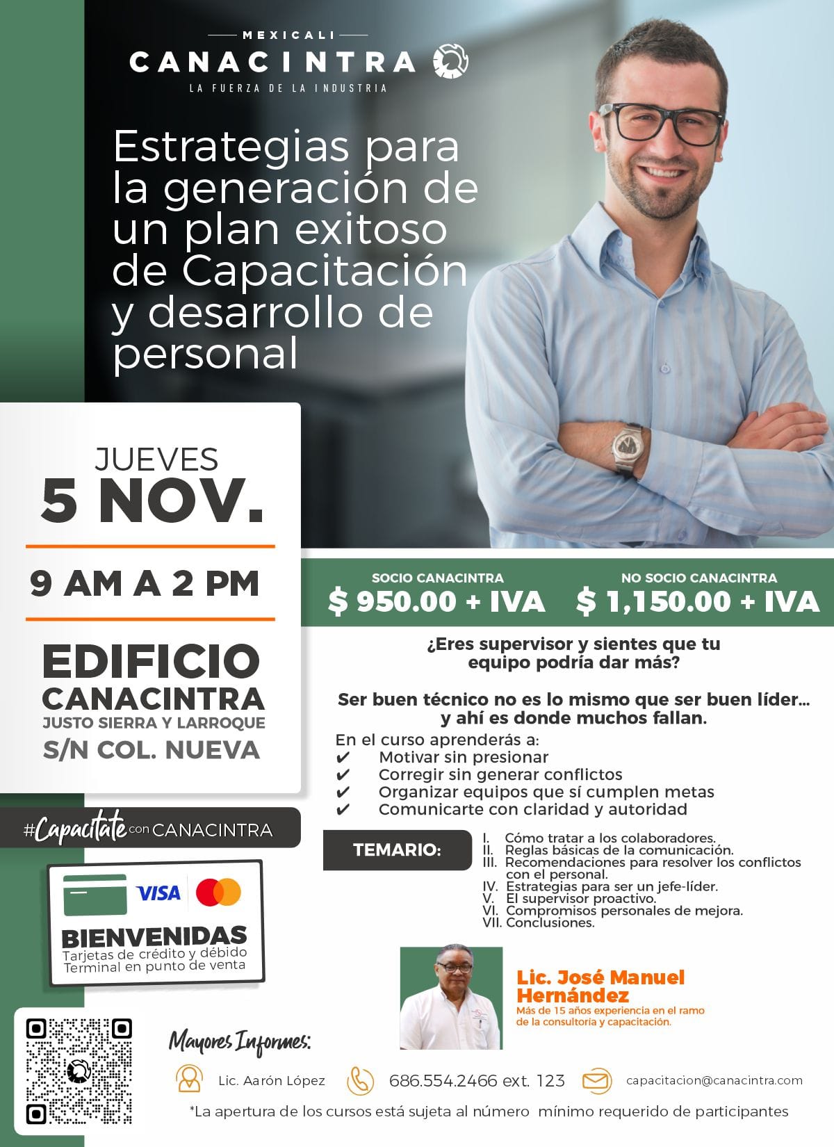 Estrategias para la generación de un plan exitoso de Capacitación y desarrollo de personal.